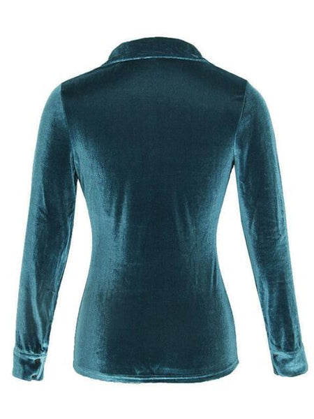 Copia de camisa con cuello abotonado y bolsillos en el pecho - ¡EXCLUSIVO EN LÍNEA!