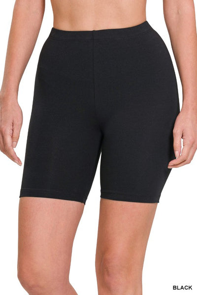 Shorts ciclistas de algodón premium Sivonna