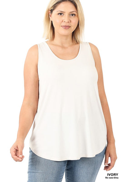 Aurelia Plus Sleeveless Tank Top