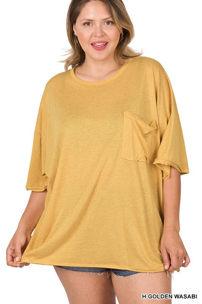 Marsha Tri-Blend Oversized T-Shirt - Plus Only