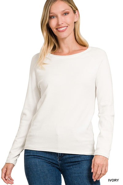 Claudia Basic Layering Sweater