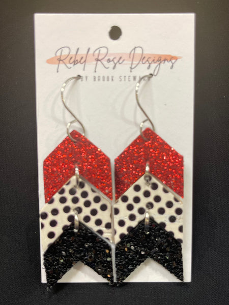 Ell-Saline/Ellsworth School Spirit Earrings