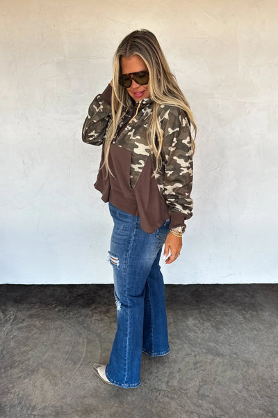 PREORDER: The Hunter Half Zip Hoodie Pullover