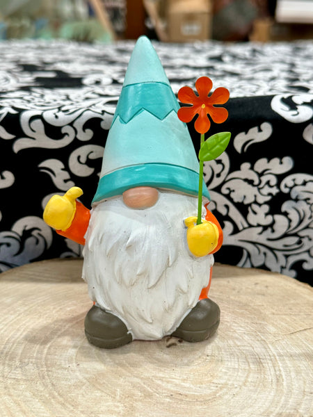 Gnomos con flores