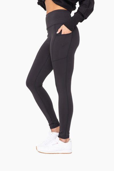 Ronni Sweetheart No Front Seam High Waist Pocket Leggings
