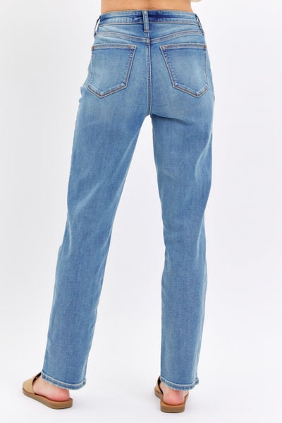 8602 Conner Hi-Rise Straight Leg Judy Blue Jeans - ¡EXCLUSIVO ONLINE!