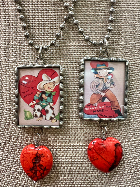 Bellezas vintage de San Valentín de Art by Amy