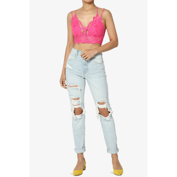 Bralette festoneado de encaje Ella