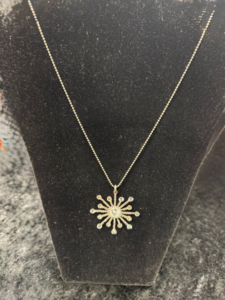 Disco Snowflake Necklace by Art by Amy