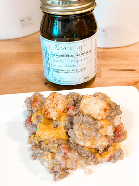 Caja de regalo de mermeladas antiguas y famosas de la abuela