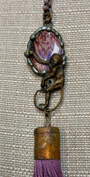 Collar "No hagas mono a mi mono" de Art by Amy