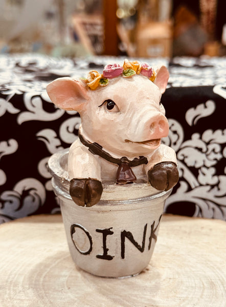 Resin Farm Animals in a Bucket