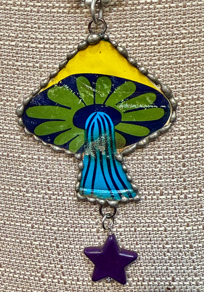 Groovy Mushroom Necklace by Art by Amy