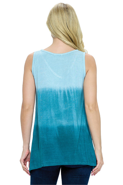 Jenna Ombre Peace Love Tank