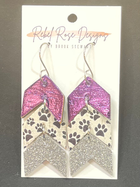 Wildcat School Spirit Earrings