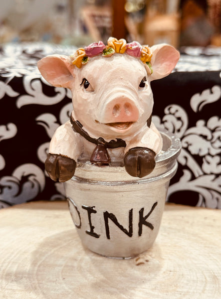 Resin Farm Animals in a Bucket