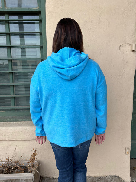 Meina Brushed Melange Hoodie Sweater