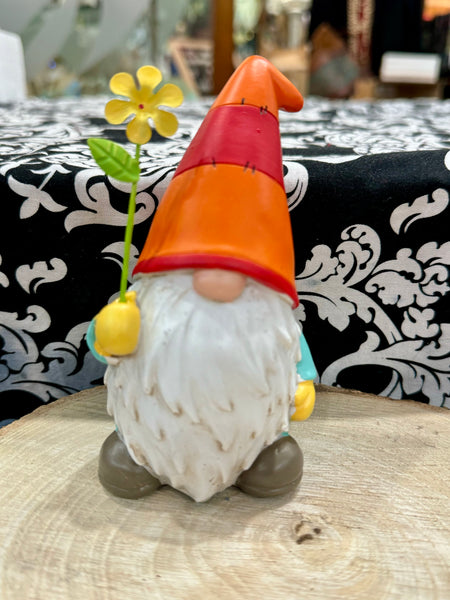Gnomos con flores