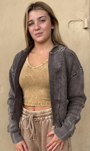 Cárdigan de excedentes de Susie