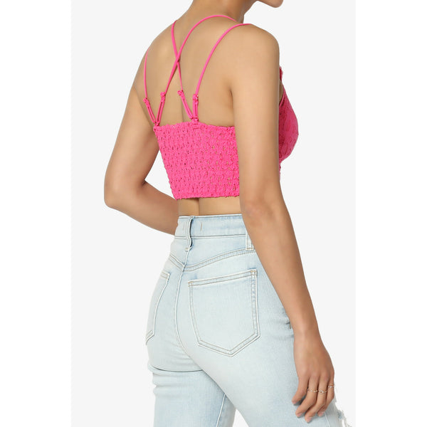 Bralette festoneado de encaje Ella