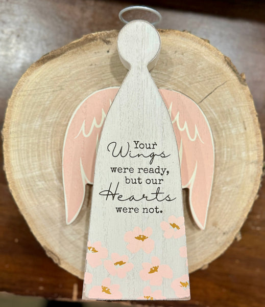 Decoración de oración del ángel