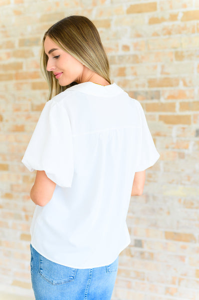 Belinda A Sixth Sense Balloon Sleeve Blouse - ONLINE EXCLUSIVE!