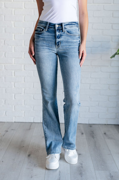 82337 Alana Mid Rise Clean Bootcut Judy Blue Jeans - ONLINE EXCLUSIVE!