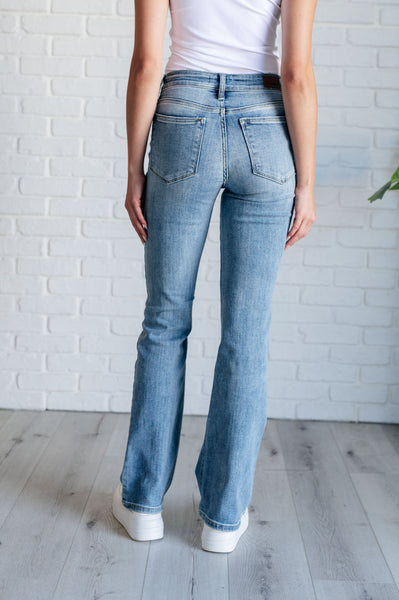 82337 Alana Mid Rise Clean Bootcut Judy Blue Jeans - ONLINE EXCLUSIVE!