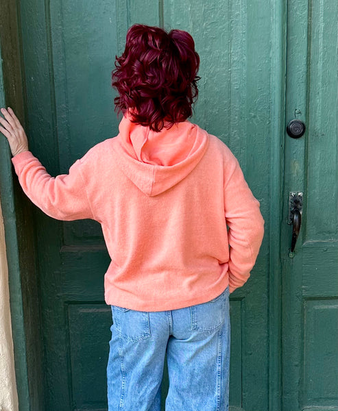 Meina Brushed Melange Hoodie Sweater