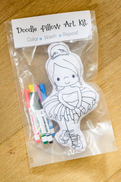 Ballerina Doodle Coloring Activity Doll - ONLINE EXCLUSIVE!