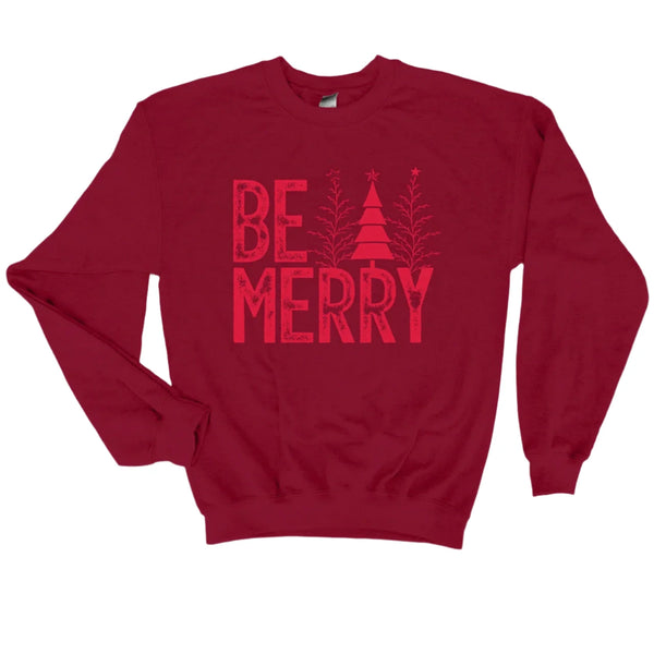 Sudadera con gráfico "Elisha Be Merry"
