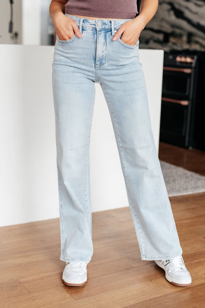 Brooke Hi-Rise Control Top Vintage Wash Straight Judy Blue Jeans - ONLINE EXCLUSIVE!