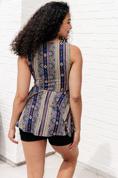 Cool Connections Peplum Tank - ONLINE EXCLUSIVE!