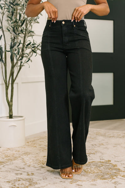 Corinna High Waist Retro Wide