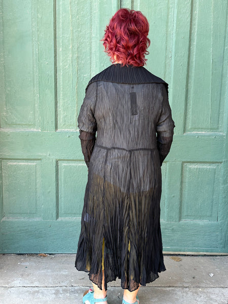 Plumero largo arrugado Constance