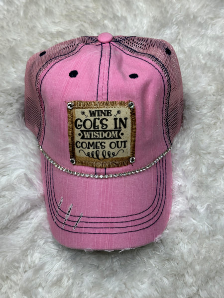 Snarky & Sarcastic Hats w/ BLING!