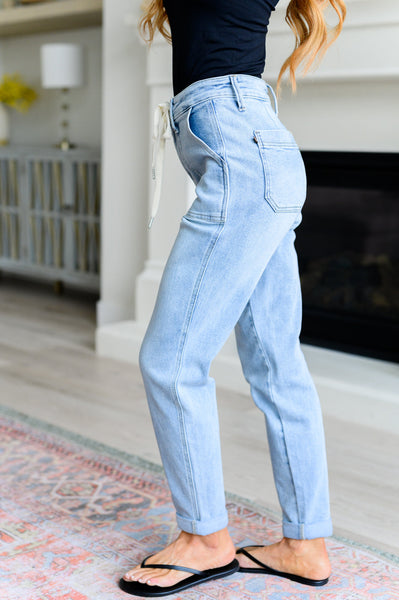 Cooper Hi-Rise Vintage Denim Judy Blue Joggers - ONLINE EXCLUSIVE!