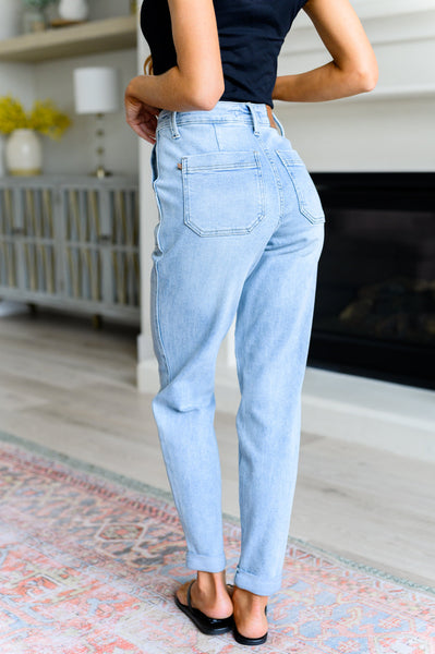 Cooper Hi-Rise Vintage Denim Judy Blue Joggers - ONLINE EXCLUSIVE!