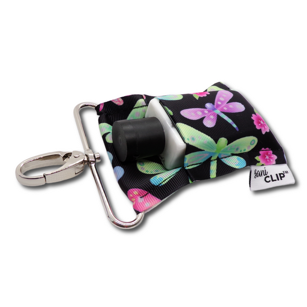 Dragonfly SaniClip Hand Sanitizer Holder - made to order