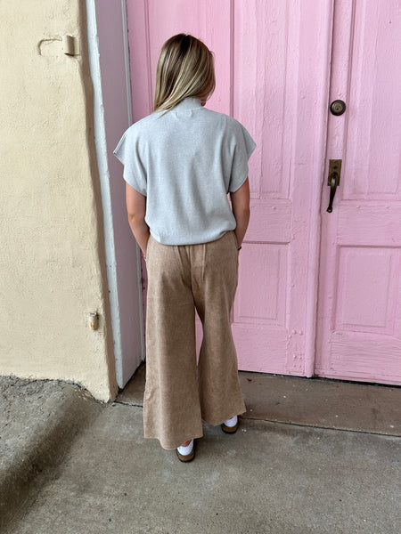 Suéter dolman de cuello alto Mandi