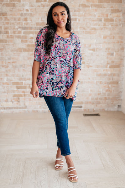 Blusa Essentially You en cachemira rosa