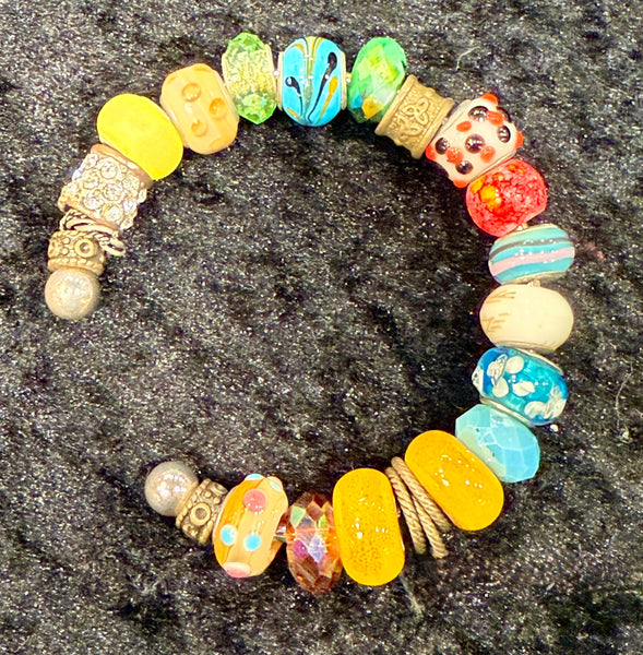 Pulseras apilables deslizantes de Art by Amy