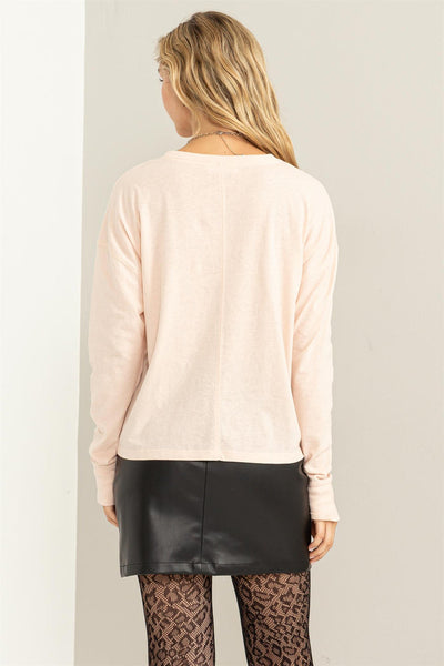 Holli Long Sleeve Basic Top