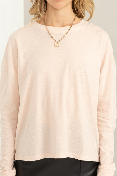 Holli Long Sleeve Basic Top