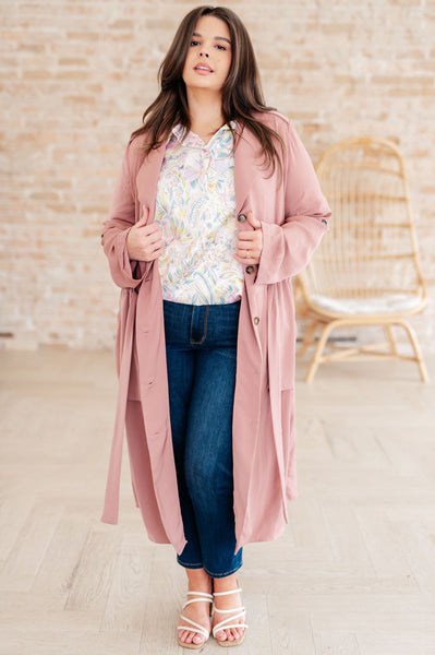 First Day Of Spring Jacket in Dusty Mauve - ONLINE EXCLUSIVE!