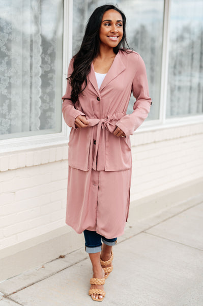 First Day Of Spring Jacket in Dusty Mauve - ONLINE EXCLUSIVE!