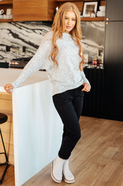 Top de cuello barco Foggy Idea