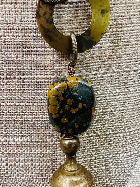 Collar Personalizado Arte del viaje navajo de Amy