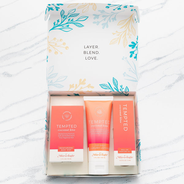Tempted (Coconut Kiss) | Gift Set Trio Box