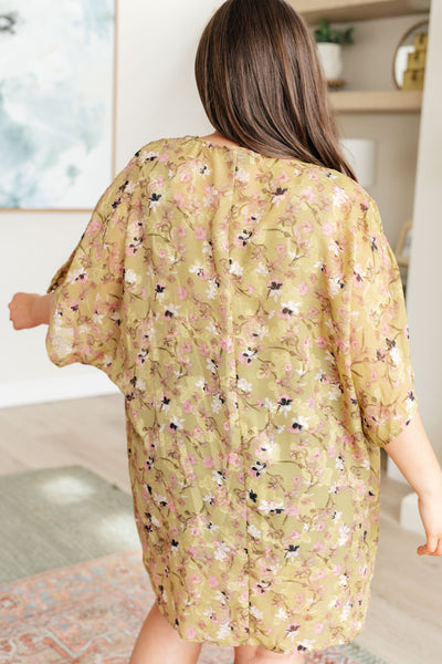 Kimono floral para llevar a cualquier parte